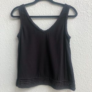 FINAL SALE - Ella Moss Luann Tank - Black - XS